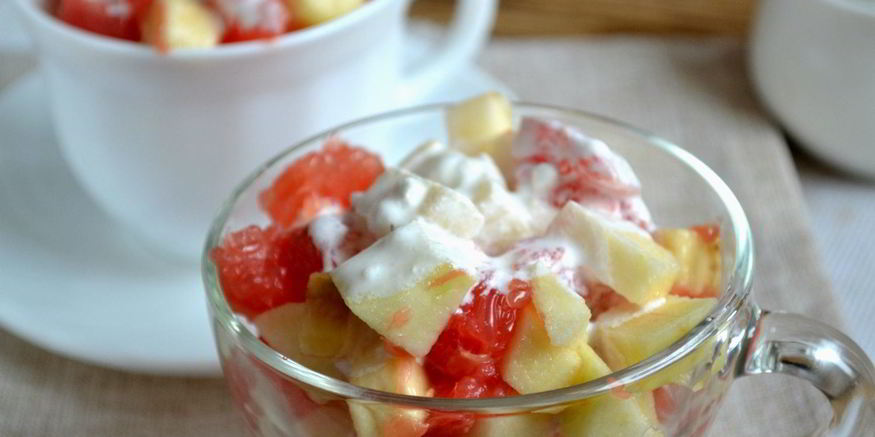 Рецепт салата с грейпфрутом