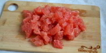 салат с грейпфрутом