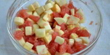 салат с грейпфрутом