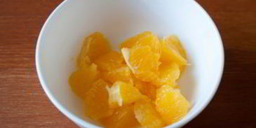 салат с креветками и апельсином