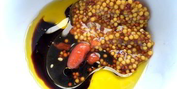 салат с курицей и фасолью весна