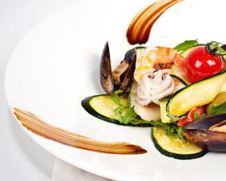 Салат с морепродуктами