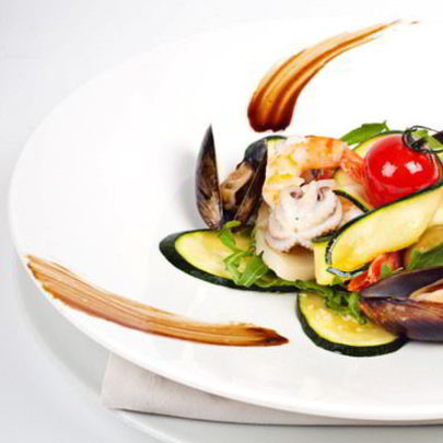 Салат с морепродуктами