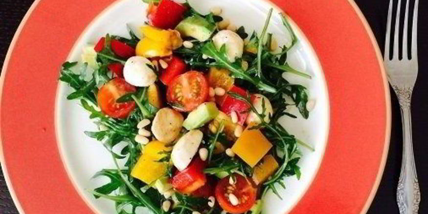 Рецепт салата с соусом наршараб