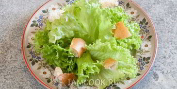 итальянский цезарь с курицей