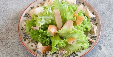 итальянский цезарь с курицей