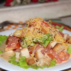 Салат цезарь