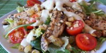 салат цезарь простой