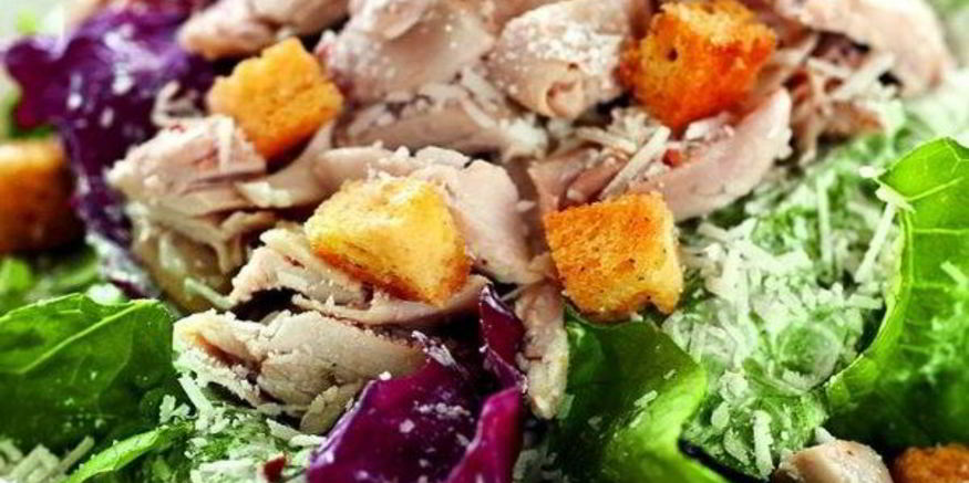 Рецепт салата цезарь с куриной грудкой