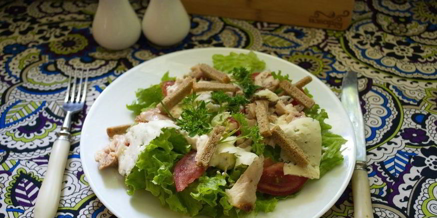 Рецепт салата цезарь с курицей классический простой