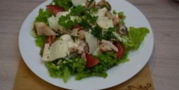 салат цезарь с курицей классический простой