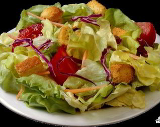 Салат Цезарь с перцем