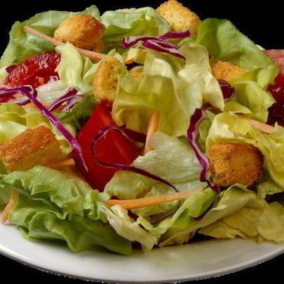 Салат Цезарь с перцем