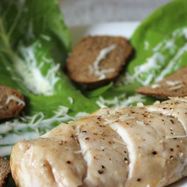 Рецепт Салата Цезарь в минималистическом стиле