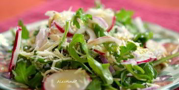 заправка для салата цезарь и салат