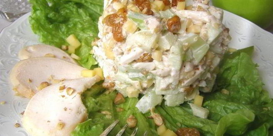 Рецепт салата уолдорф пикант