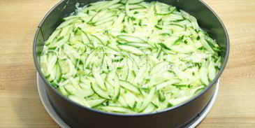 слоеный салат лесная загадка