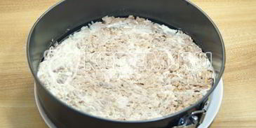 слоеный салат лесная загадка