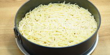 слоеный салат лесная загадка