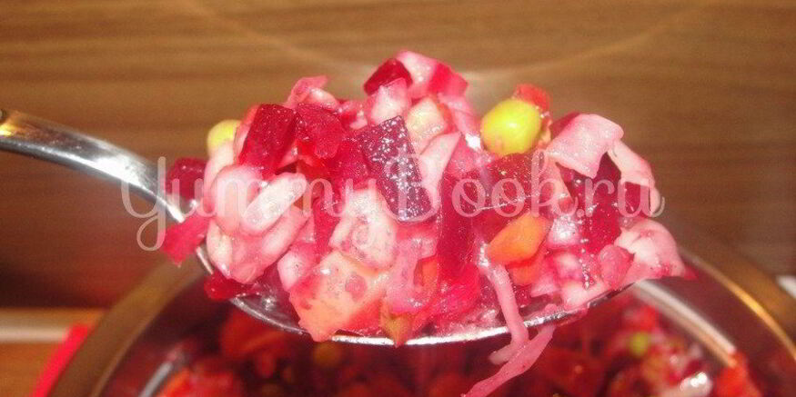 Рецепт быстрого винегрета