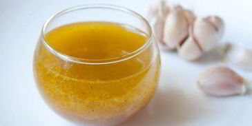 чесночная заправка винегрет