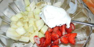 фруктово-ягодный винегрет