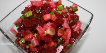 ленивый винегрет с селедкой