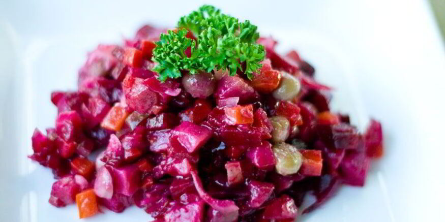 Рецепт постного винегрета