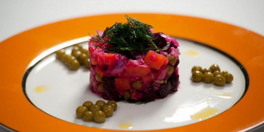 Рецепт славянского винегрета с репой