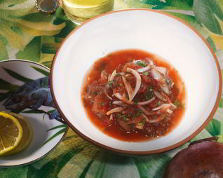 Томатный винегрет