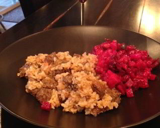 Винегрет c фасолью