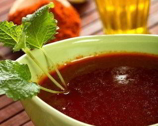 Винегрет из печеных томатов