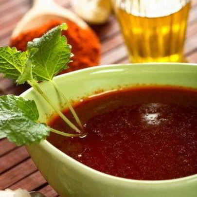 Винегрет из печеных томатов