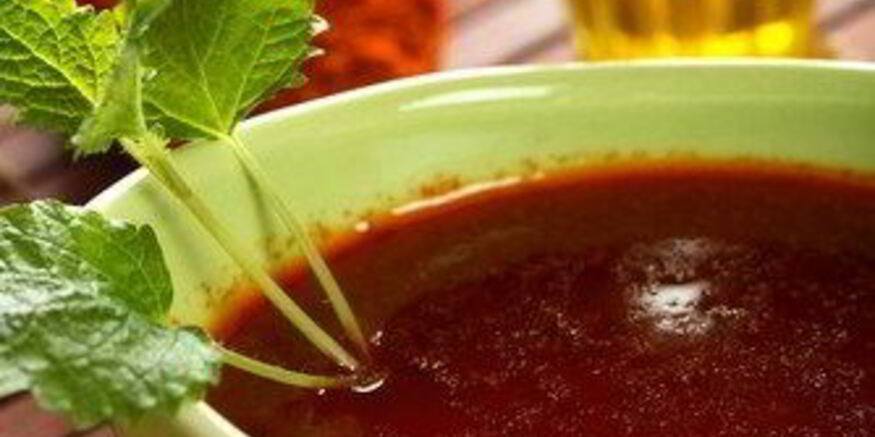 Рецепт винегрета из печеных томатов