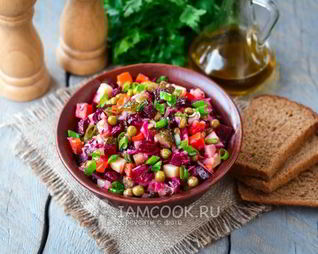 Винегрет классический с горошком