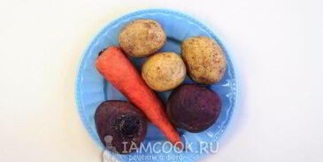 винегрет классический с горошком