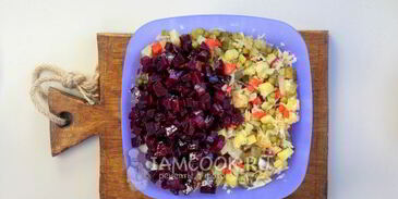 винегрет классический с горошком