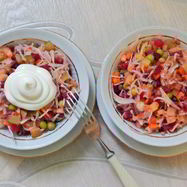 Рецепт Винегрета с чечевицей