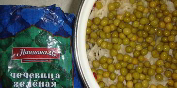 винегрет с чечевицей