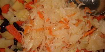 винегрет с черной фасолью