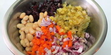 винегрет с килькой