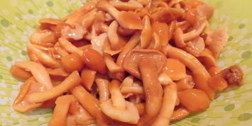 винегрет с опятами