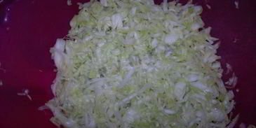 винегрет со свежей капустой и огурцом