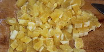 апельсиново-медовый соус с кориандром