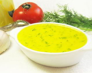 Чесночный соус с болгарским перцем