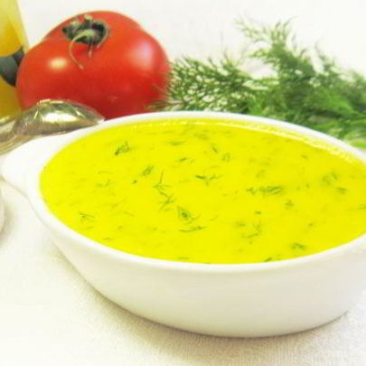 Чесночный соус с болгарским перцем