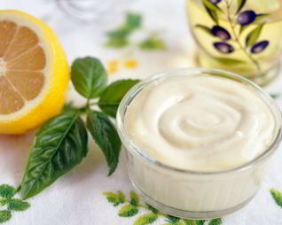 Домашний постный майонез