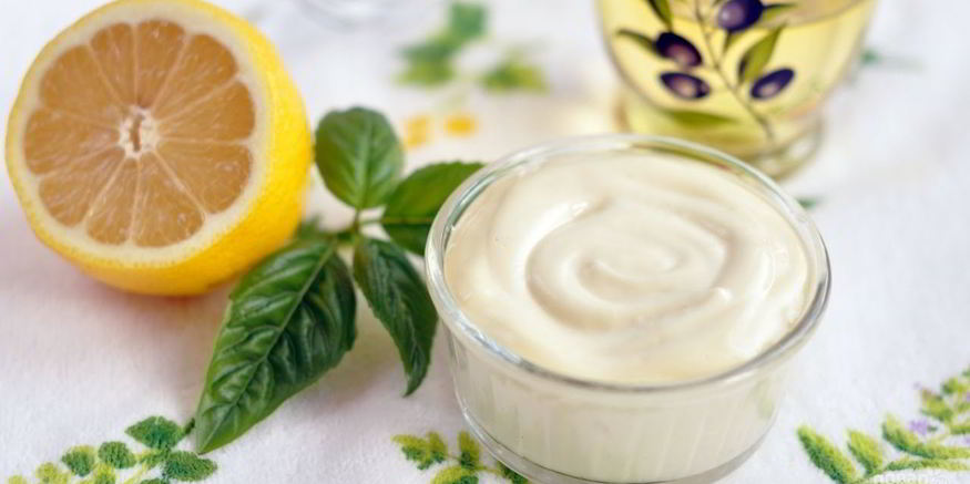 Рецепт домашнего постного майонеза