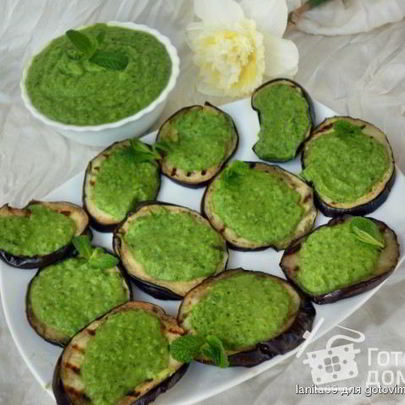 Горошково-мятный соус