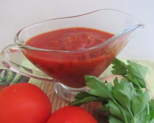 Домашний кетчуп из томатной пасты